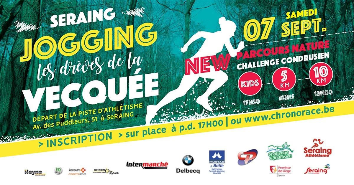 Seraing Athlétisme organise le jogging « Les Drèves de la Vecquée » ce samedi