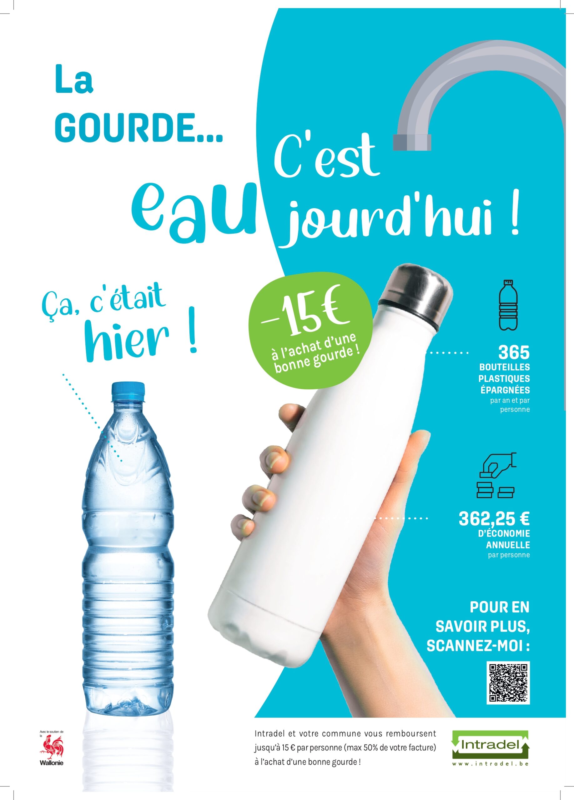 Campagne De Sensibilisation Jamais Sans Ma Gourde Ville De Seraing