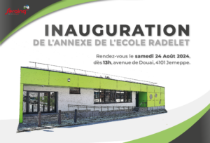 Inauguration de la nouvelle annexe de l’école Radelet