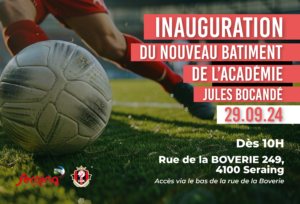 Seraing inaugure le nouveau complexe sportif du RFC !