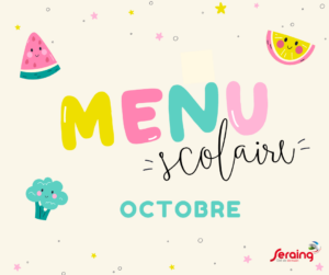 Découvrez le menu scolaire d’octobre 2024