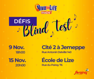 Participez à deux blind test au profit de Viva for Life !