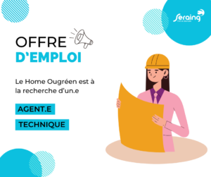 Le Home ougréen recherche un agent technique (H/F)