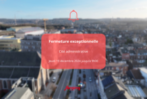 Fermeture de la Cité administrative prévue ce 19 décembre