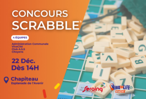 Participez à un concours de scrabble au profit de Viva for Life !