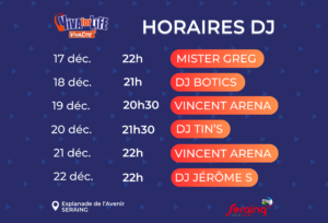 Découvrez la programmation DJ durant Viva for Life