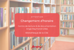 Deux bibliothèques de Seraing adaptent leurs horaires