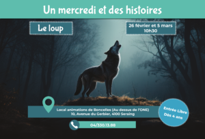 Un mercredi et des histoires : le Loup