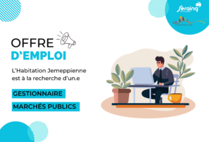 Offre d’emploi: l’Habitation Jemeppienne recherche un(e) gestionnaire de marchés publics